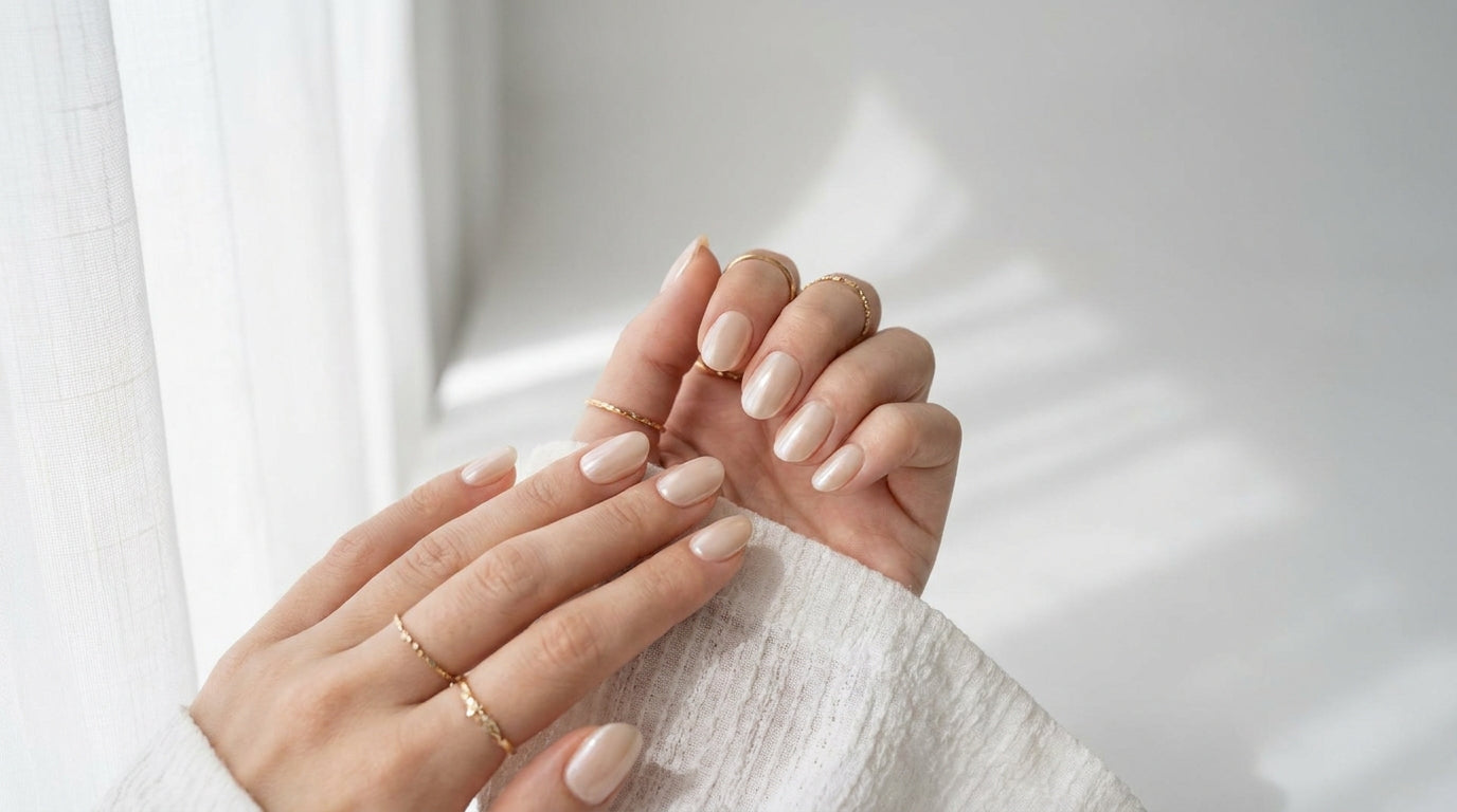 Minimalist nail art: the clean girl manicure explained